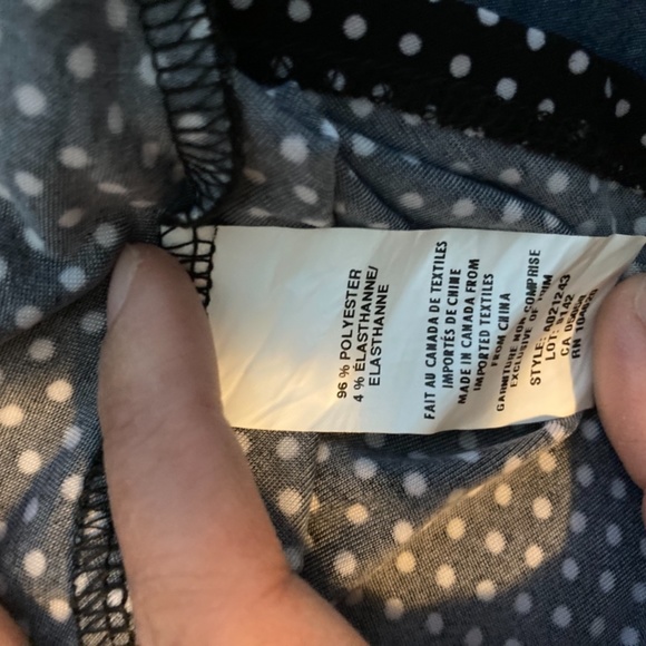 Jacob peplum polka dot top - Picture 4 of 4